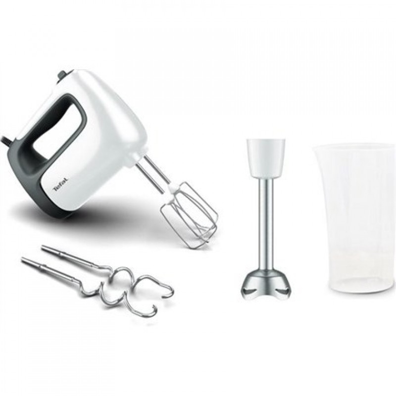 Tefal Prep'Mix HT4621 Hand mixer 500 W White
