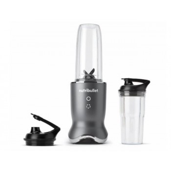 NutriBullet NB1206DGCC 0.9 L Tabletop blender 1200 W Black, Transparent