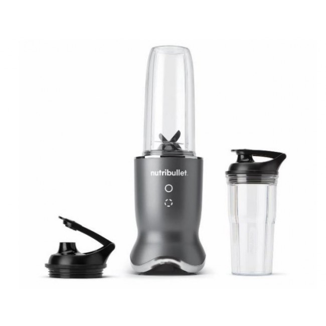 NutriBullet NB1206DGCC 0.9 L Tabletop blender 1200 W Black, Transparent