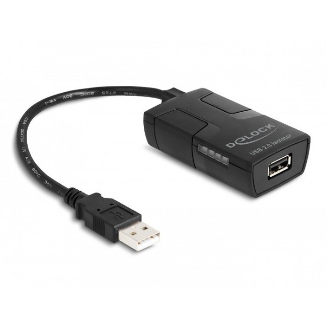 DeLOCK Isolator USB 2.0 Type-A male to female with 5 kV Isolation for data lines