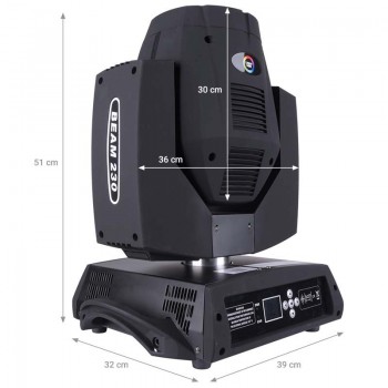 LIGHT4ME 7R BEAM 230W Moving Head Lighting