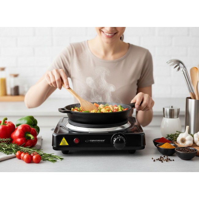 Esperanza EKH003K Black electric stove