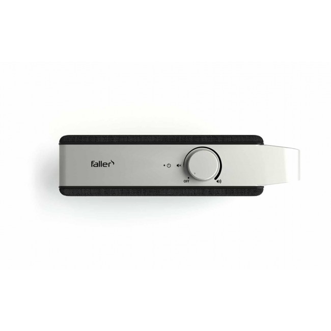 FALLER OSKAR Mono portable speaker Black, Silver 4 W