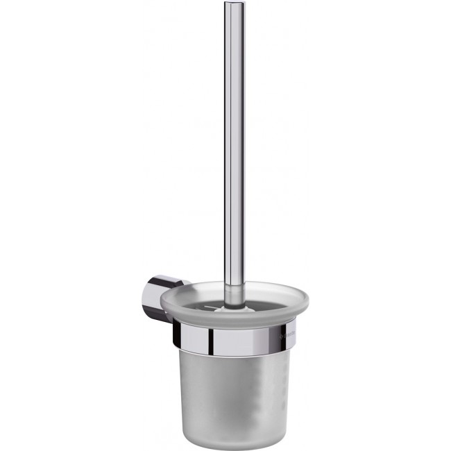 Wall-hung toilet brush