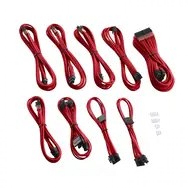 CableMod C-Series PRO ModMesh Cable Kit f r RMi/RMx/RM (Black Label) - rot