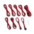 CableMod C-Series PRO ModMesh Cable Kit f r RMi/RMx/RM (Black Label) - rot