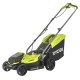 Ryobi OLM1833B lawn mower Push lawn mower Battery Black, Green