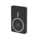 Gembird PB10-WPC15M-LCD-01 Magnetic wireless powerbank with LCD, 15W, 10000 mAh, black