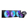 Phanteks Glacier One 420 D30 X2 Processor All-in-one liquid cooler 14 cm Black 2 pc(s)
