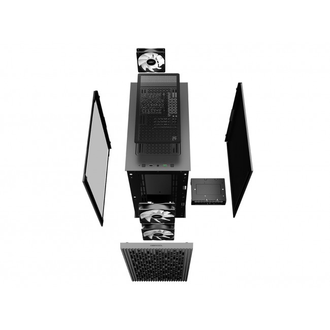 DeepCool MATREXX 40 3FS Micro Tower Black
