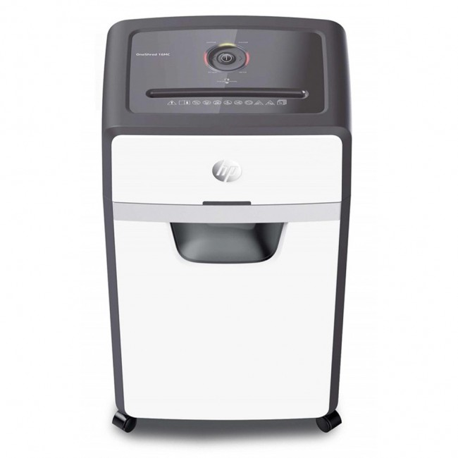 HP ONESHRED 16MC shredder, micro cut, P-5, 16 card, 30l, light grey HP ONESHRED 16MC shredder, micro cut, P-5, 16 card, 30l, light grey