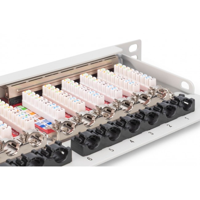 Digitus CAT 6A, Class EA High Density Patch Panel, shielded