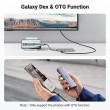 Ugreen CM512 90568 USB-C adapter 2 USB-A 3.0 / HDMI / RJ45 / SD and TF card reader / USB-C PD 100 W Grey
