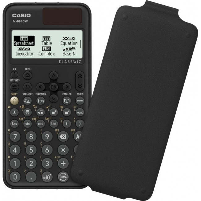 CASIO FX-991CW CALCULATOR SCIENTIFIC BOX. Black. CASIO FX-991CW CALCULATOR SCIENTIFIC BOX. Black.