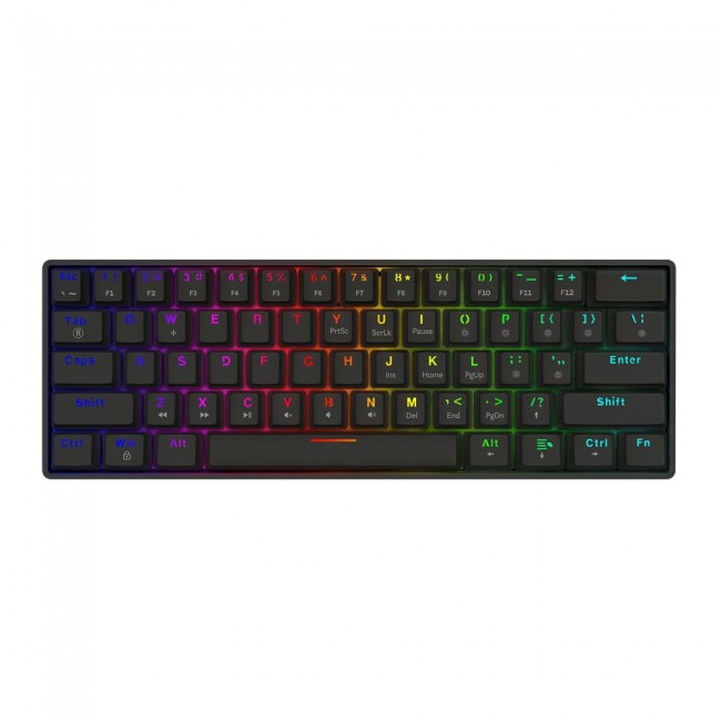 Savio BLACKOUT X2 RED keyboard Gaming USB QWERTY US International Black