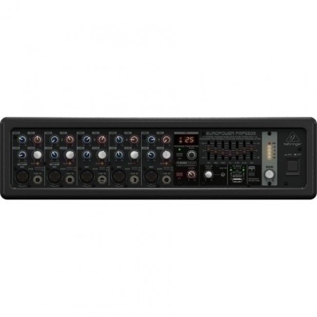 Behringer PMP550M audio mixer 5 channels 20 - 20000 Hz Black Behringer PMP550M audio mixer 5 channels 20 - 20000 Hz Black