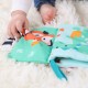 SES Creative Tiny Talents Sensory animal tails cloth book