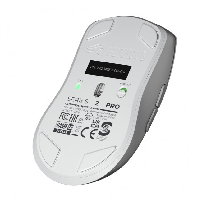 Glorious Gaming Glorious Series 2 PRO 4K/8K Hz Wireless Mouse - White Glorious Gaming Glorious Series 2 PRO 4K/8K Hz Wireless Mouse - White