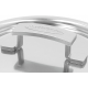 DEMEYERE INDUSTRY 5 STEEL LID 40851-154-0 - 18 CM DEMEYERE INDUSTRY 5 STEEL LID 40851-154-0 - 18 CM