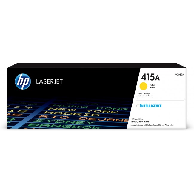 HP 415A - gul - original - LaserJet HP 415A - gul - original - LaserJet
