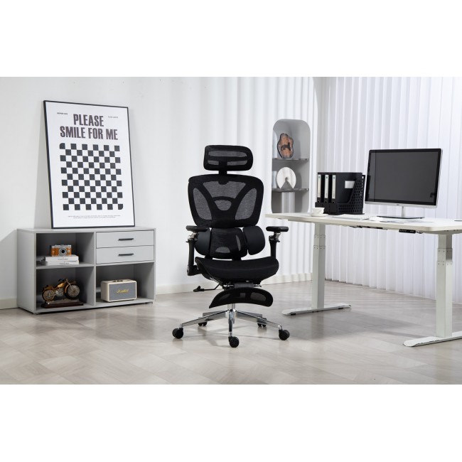 Activejet Office chair Ergonomic YK848 black