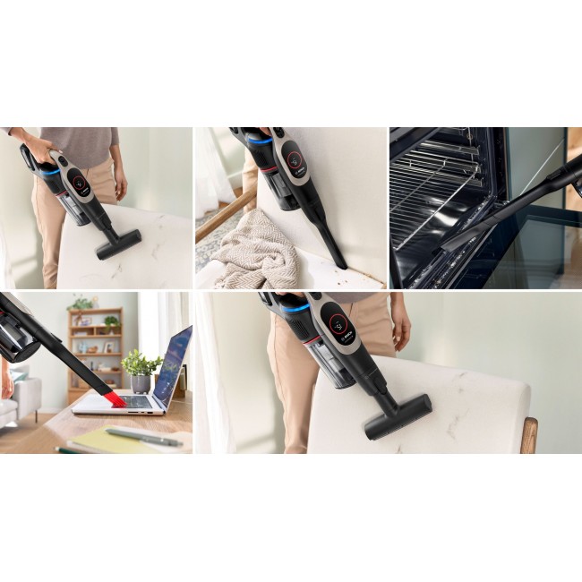 Bosch BCS931GAC stick vacuum/electric broom Battery Dry HEPA Bagless 0.4 L Graphite 3 Ah Bosch BCS931GAC stick vacuum/electric broom Battery Dry HEPA Bagless 0.4 L Graphite 3 Ah