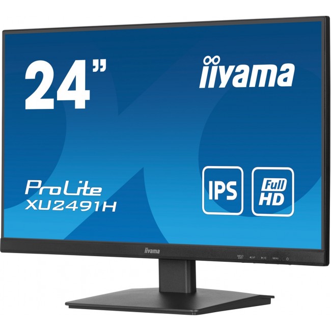 Monitor iiyama ProLite XU2491H-B1 - 24 inch LED - Flat Screen Monitor iiyama ProLite XU2491H-B1 - 24 inch LED - Flat Screen
