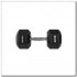 HMS Fitness HEX PRO 22.5 Fixed-weight dumbbell 22.5 kg 1 pc(s)