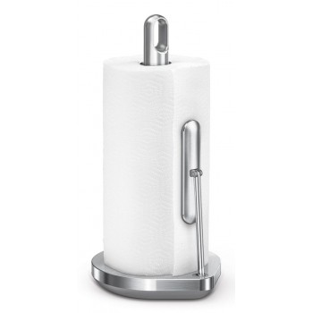 simplehuman KT1203 paper towel holder Tabletop paper towel holder Stainless steel Brushed steel