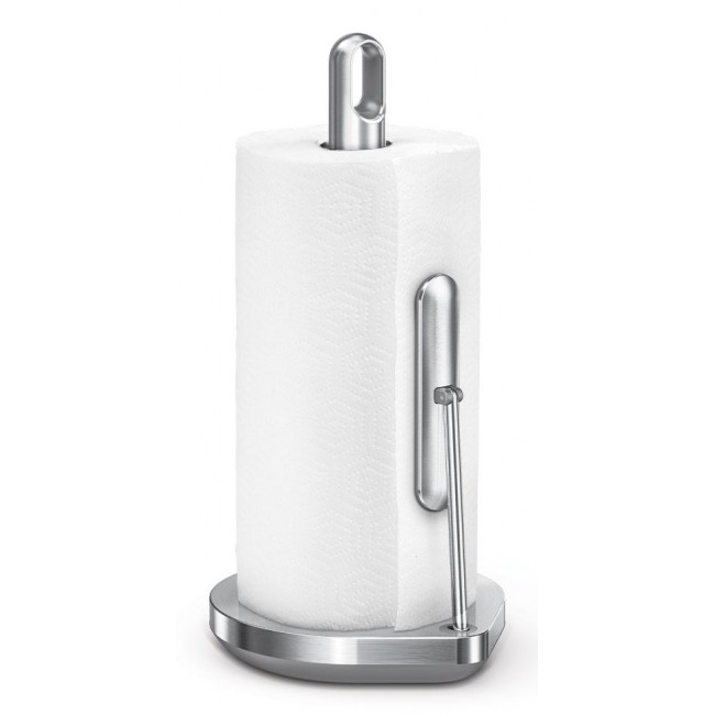 simplehuman KT1203 paper towel holder Tabletop paper towel holder Stainless steel Brushed steel