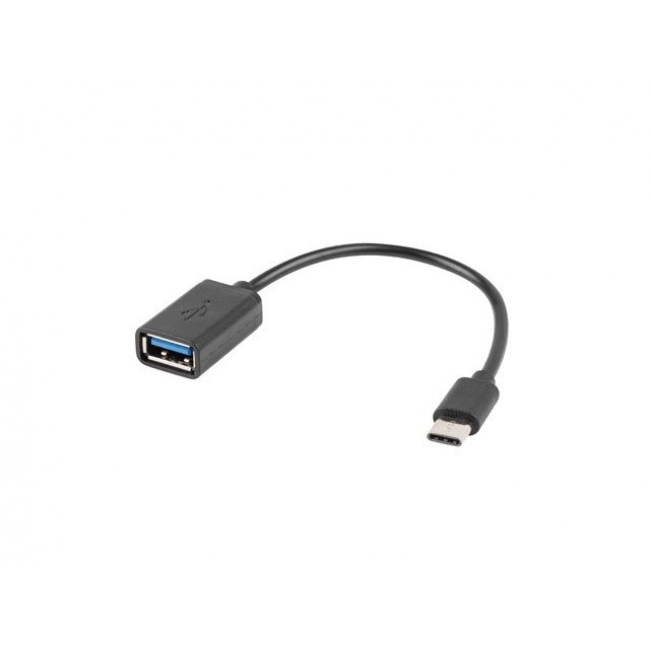 Lanberg AD-OTG-UC-01 USB cable USB 2.0 0.15 m USB A USB C Black