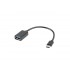 Lanberg AD-OTG-UC-01 USB cable USB 2.0 0.15 m USB A USB C Black