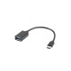 Lanberg AD-OTG-UC-01 USB cable USB 2.0 0.15 m USB A USB C Black