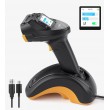 Inateck PRO 8 Handheld bar code reader 1D/2D CCD / CMOS Yellow, Black