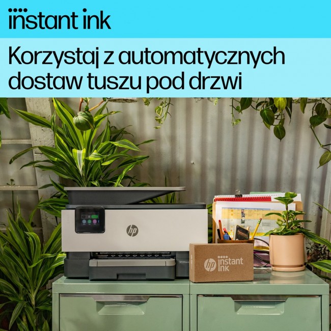 HP OfficeJet Pro 9120e Wireless All-in-One Color Printer, Instant Ink Two-sided printing