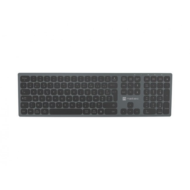 Natec Dolphin Wireless Keyboard FR Bluetooth + 2.4