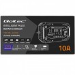 Qoltec 52482 Intelligent charger for STD AGM GEL LiFePO4 | Battery charger with repair function |12-24V |10A | LCD | 9 - stage charging
