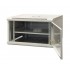 EMITERNET Single-wall hanging cabinet 19'' 6U, full sheet metal doors, 600 600 370mm width/depth/height. EM/AP6606-B