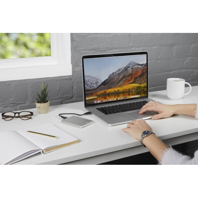 Verbatim Store 'n' Go ALU Slim Portable Hard Drive 1TB Silver