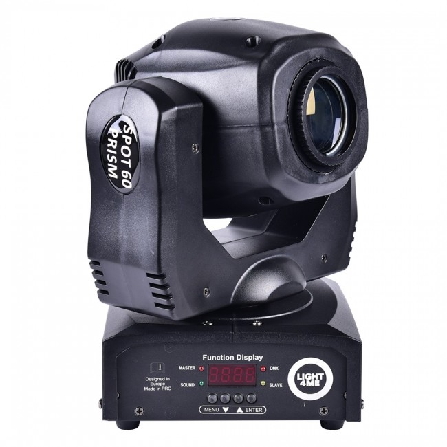 LIGHT4ME Mini Spot 60 Prism - LED moving head LIGHT4ME Mini Spot 60 Prism - LED moving head