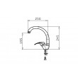 PYRAMIS OSSIA granite faucet polar white PYRAMIS OSSIA granite faucet polar white