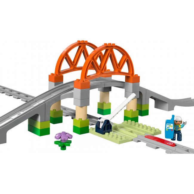 LEGO DUPLO TOWN 10426 Bridge and railway tracks - expansion set LEGO DUPLO TOWN 10426 Bridge and railway tracks - expansion set