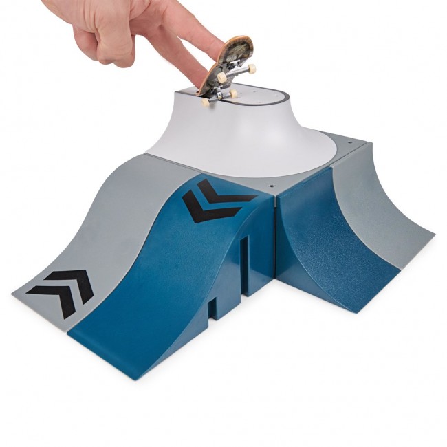 Tech Deck , Pyramid Shredder, X-Connect Park Creator, Customizable and Buildable Ramp Set with Exclusive Fingerboard, Kids Toy for Ages 6 and up Tech Deck , Pyramid Shredder, X-Connect Park Creator, Customizable and Buildable Ramp Set with Exclusive Fingerboard, Kids Toy for Ages 6 and up