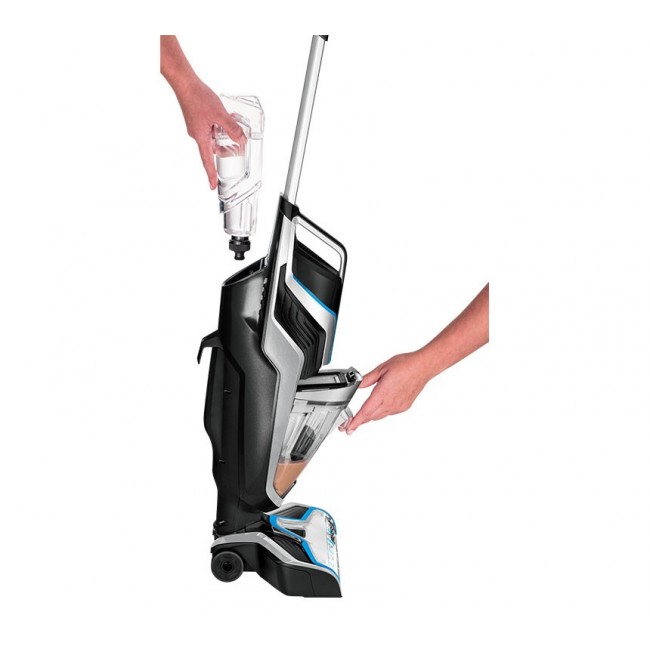Bissell CrossWave Pet Pro Bagless 2225N Black, Blue, Silver 0.62 L 560 W Bissell CrossWave Pet Pro Bagless 2225N Black, Blue, Silver 0.62 L 560 W