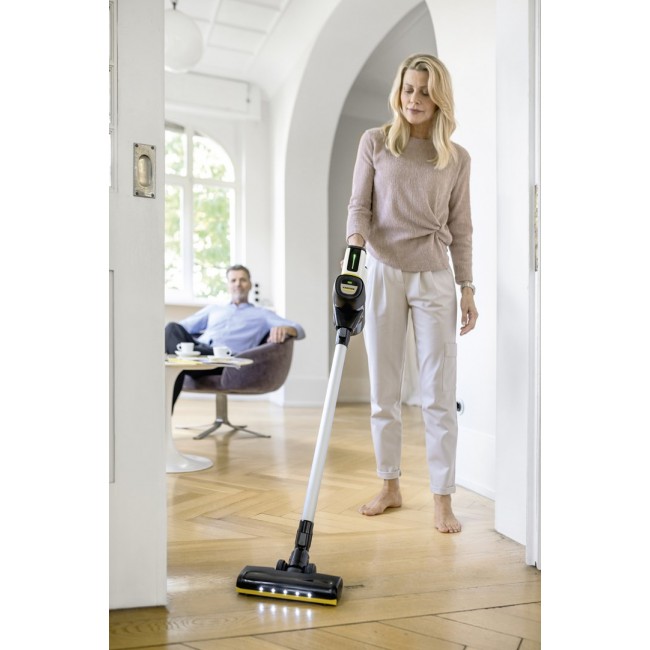 K rcher VC 7 Cordless yourMax 2-in-1 stick vacuum Battery Dry HEPA Bagless 0.8 L Grey, White 2.5 Ah