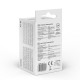 SAVIO WI-FI smart socket, 16A, AS-01, White SAVIO WI-FI smart socket, 16A, AS-01, White