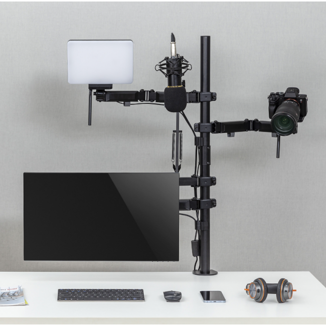 Monitor Mount, Microphone, Camera and Floodlight All-In-One Studio NanoRS, YouTube, 17 Monitor Mount, Microphone, Camera and Floodlight All-In-One Studio NanoRS, YouTube, 17