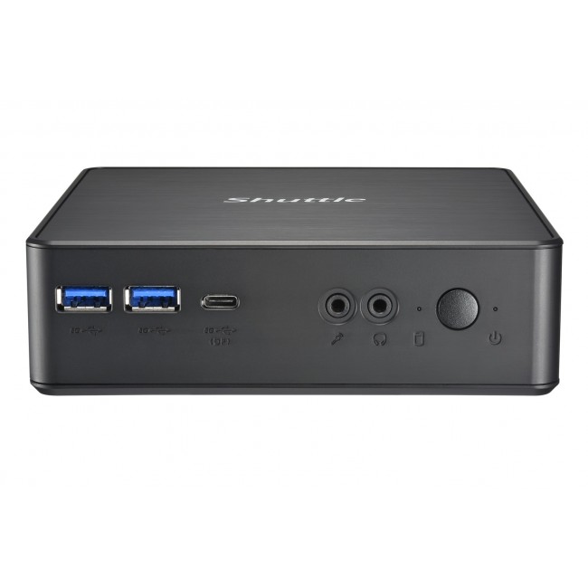 Shuttle XPC Nano PC NC40U, Intel Celeron 7305U, 1x HDMI, 1x DP,1xUSB-C/DP, 6x USB3.2, 1x 2.5