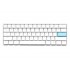 Ducky DKON2061ST keyboard Gaming USB QWERTZ German White