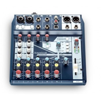 Soundcraft Notepad-8FX - Analogowa konsoleta mikserska, procesor efekt w